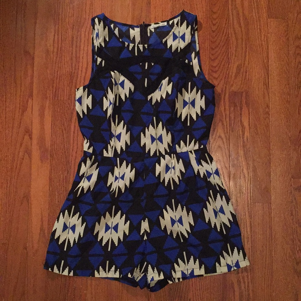 Aztec Pattern Romper